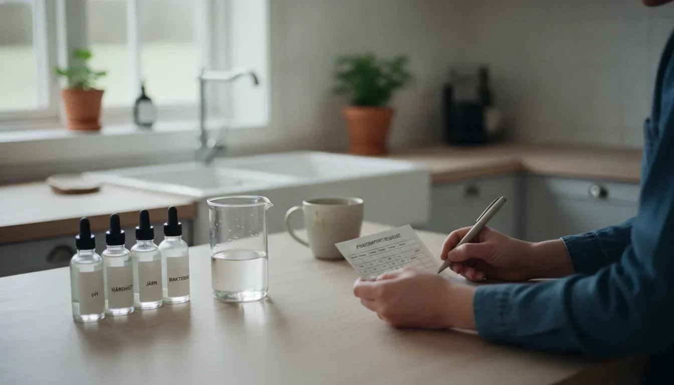 Hur tolkar man resultatet från en vattenanalys?