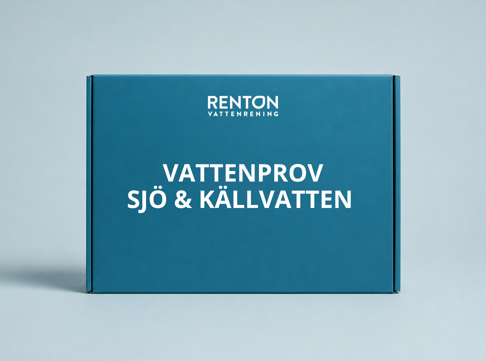 Vattenprov sjö och källvatten