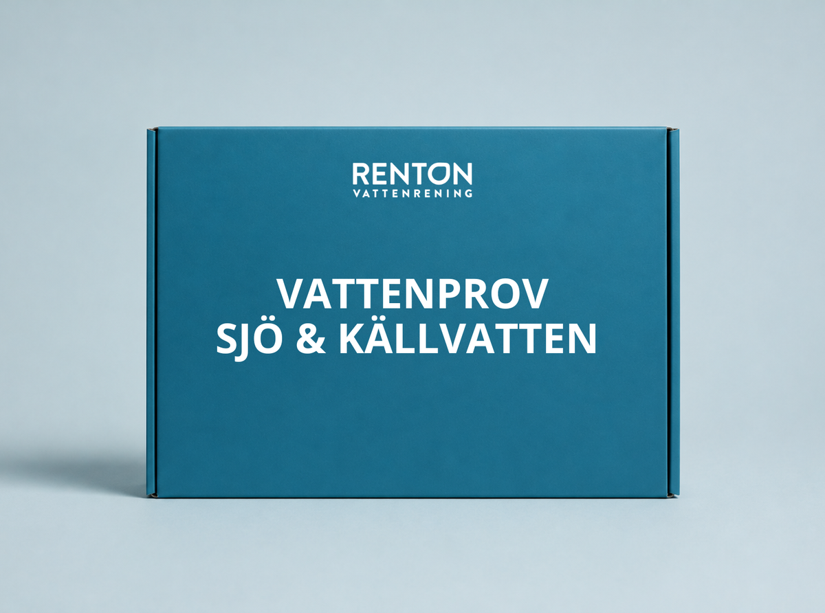 Vattenprov sjö och källvatten