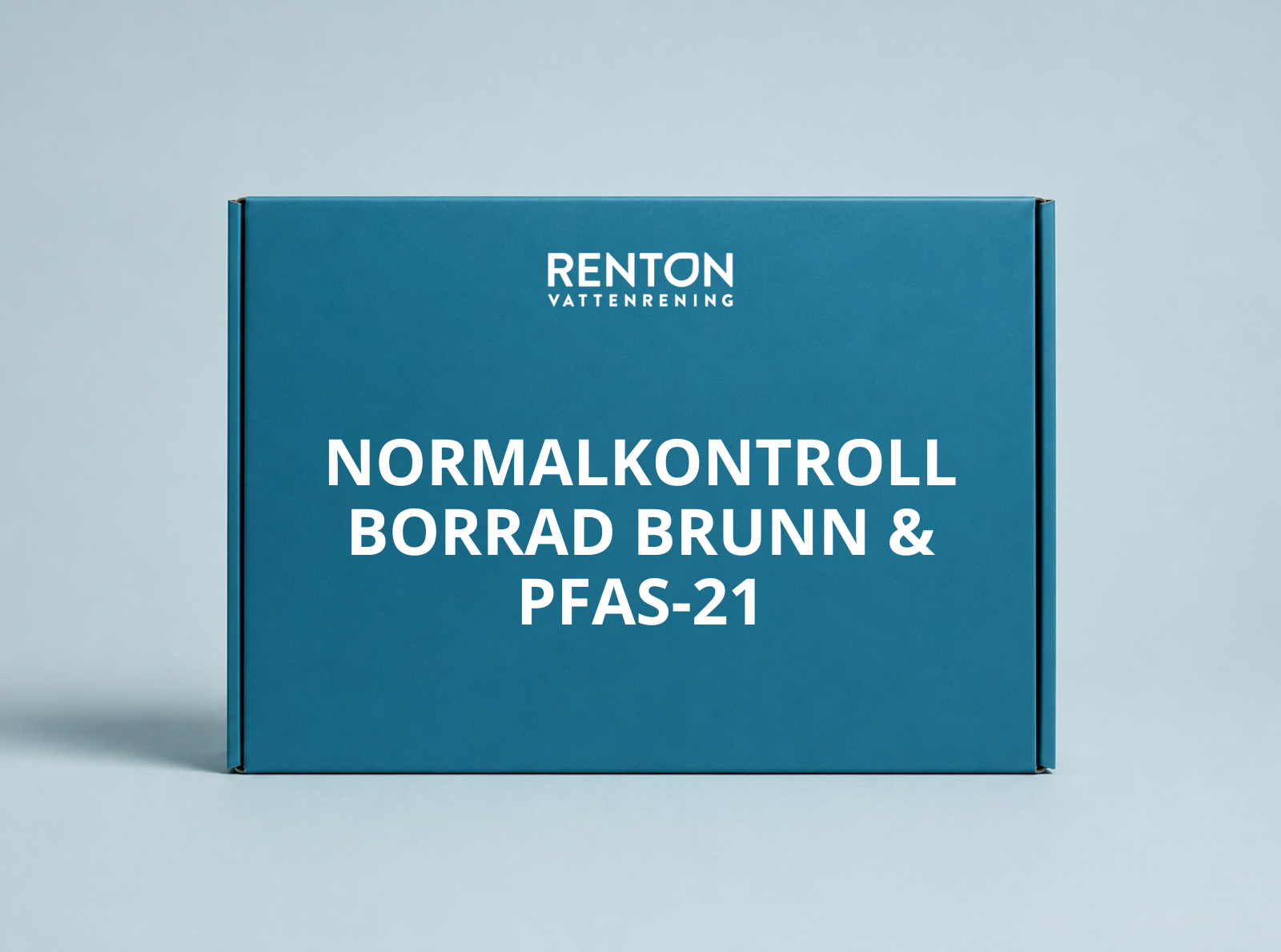 Vattenprov Normalkontroll Borrad brunn + PFAS-21