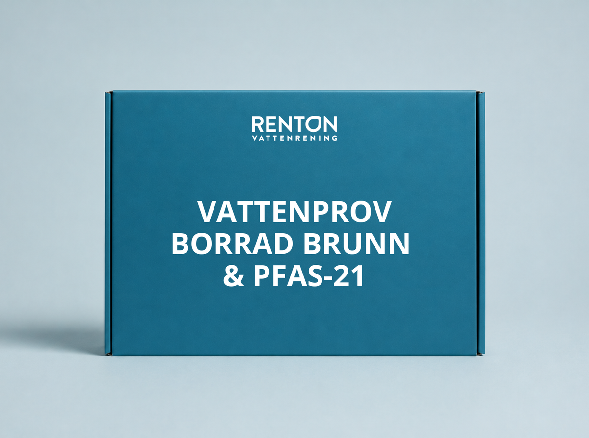 Vattenprov Borrad brunn + PFAS-21