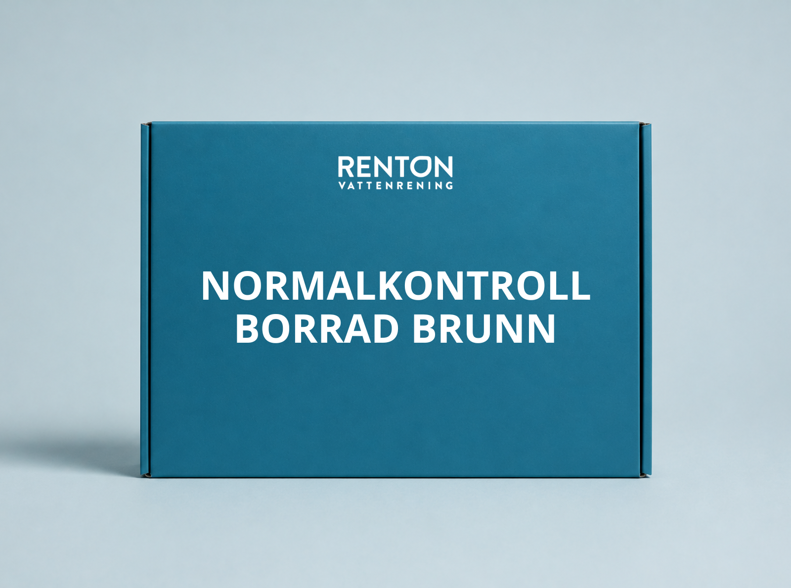 Vattenprov Normalkontroll borrad brunn