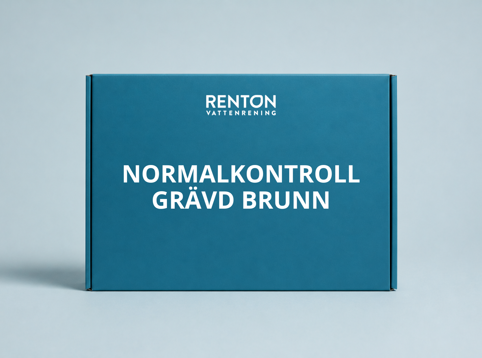 Vattenprov Normalkontroll grävd brunn