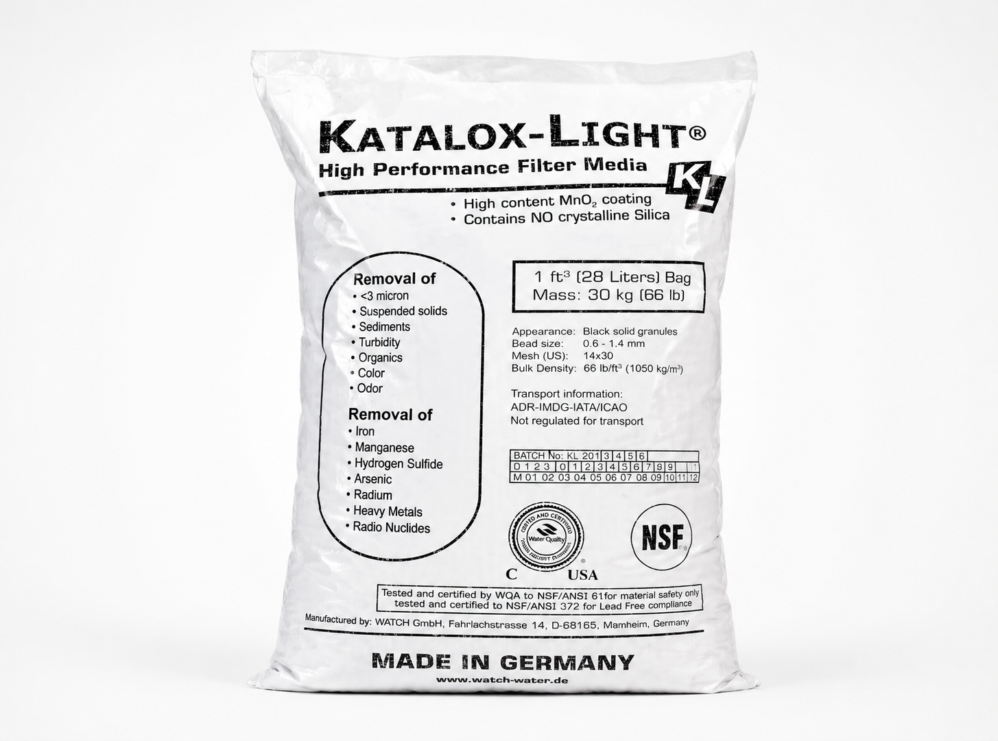 Katalox Light filtermassa