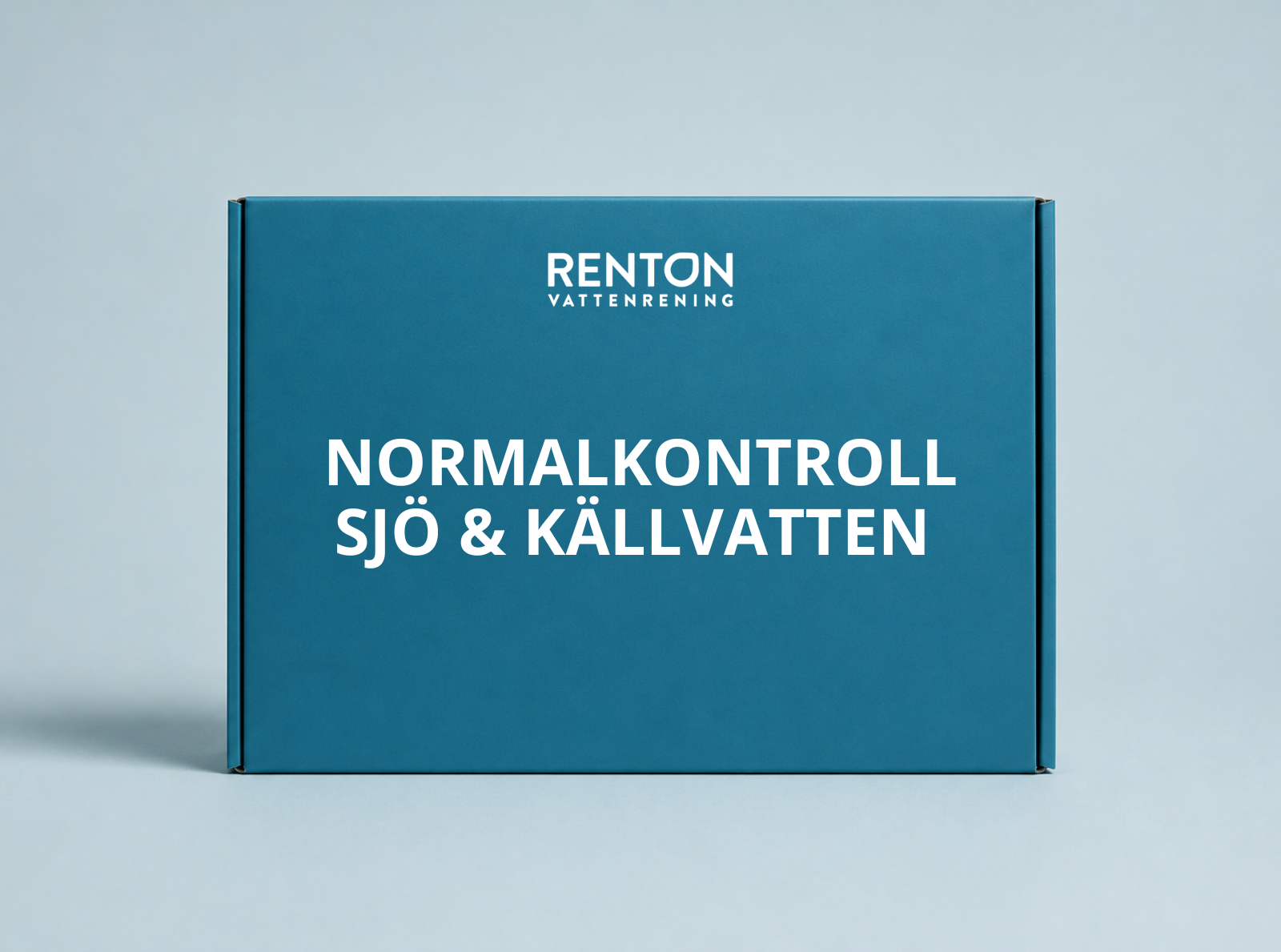 Vattenprov Normalkontroll sjö och källvatten